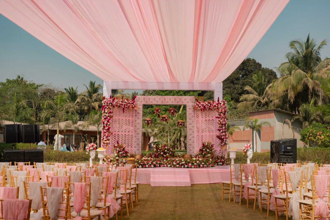 Anjali and Neeraj — the haldi ceremony