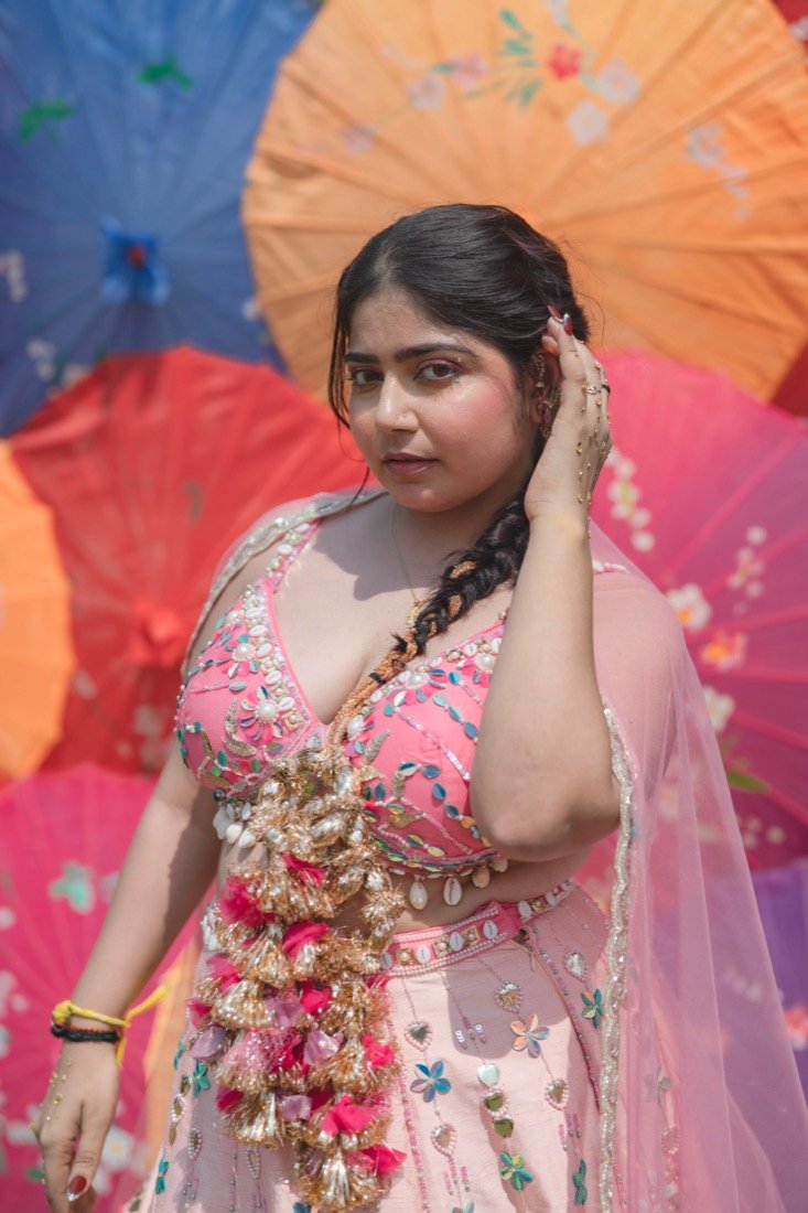 Anjali and Neeraj — the haldi ceremony