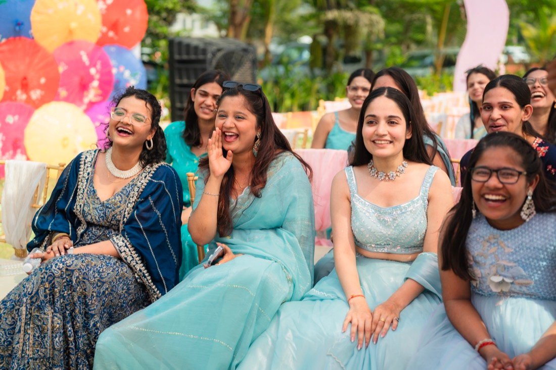 Anjali and Neeraj — the haldi ceremony
