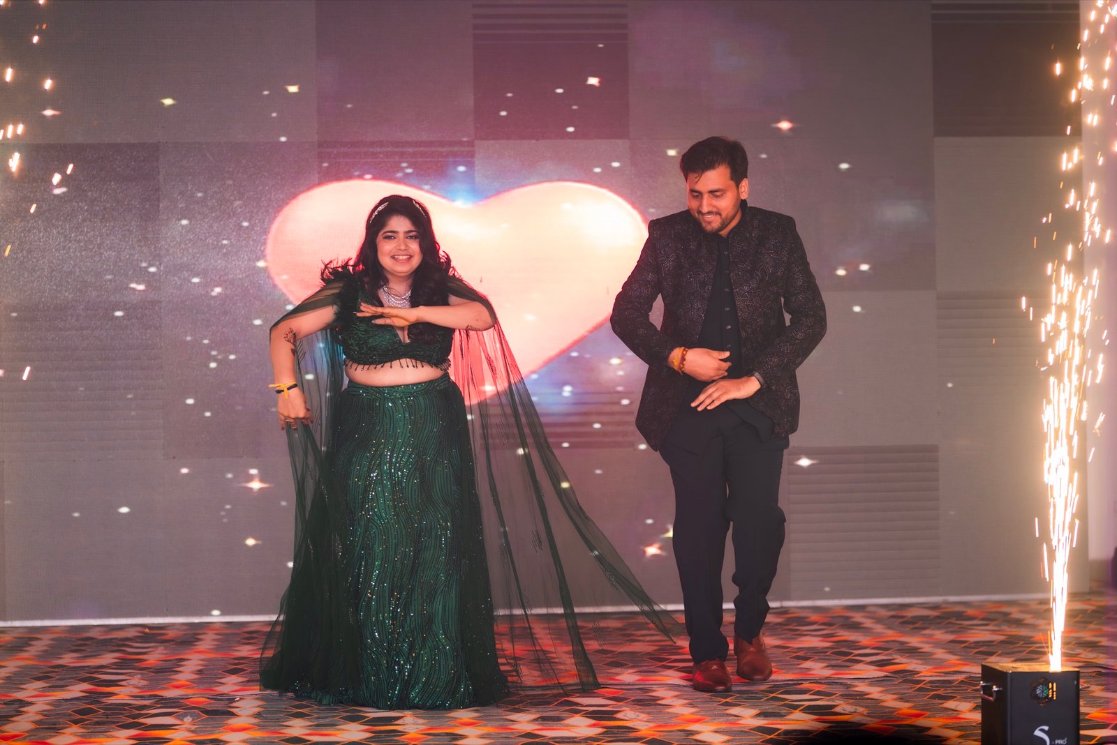Anjali and Neeraj — the sangeet