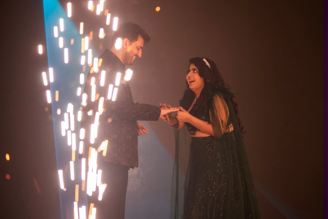 Anjali and Neeraj — the sangeet