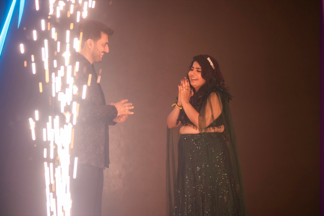 Anjali and Neeraj — the sangeet