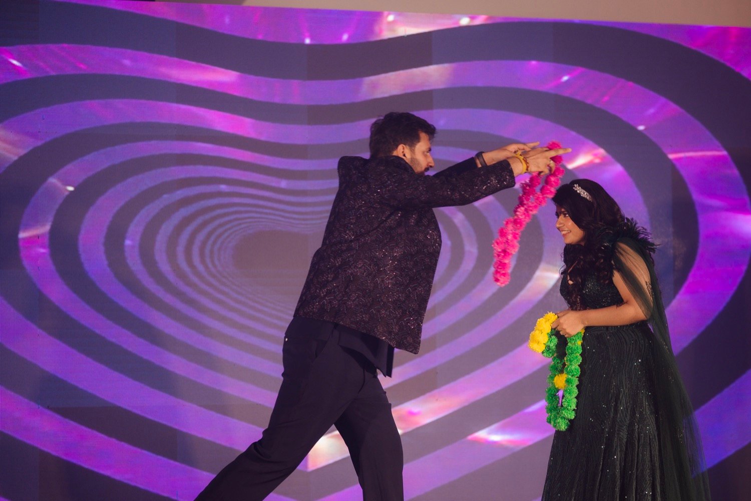 Anjali and Neeraj — the sangeet