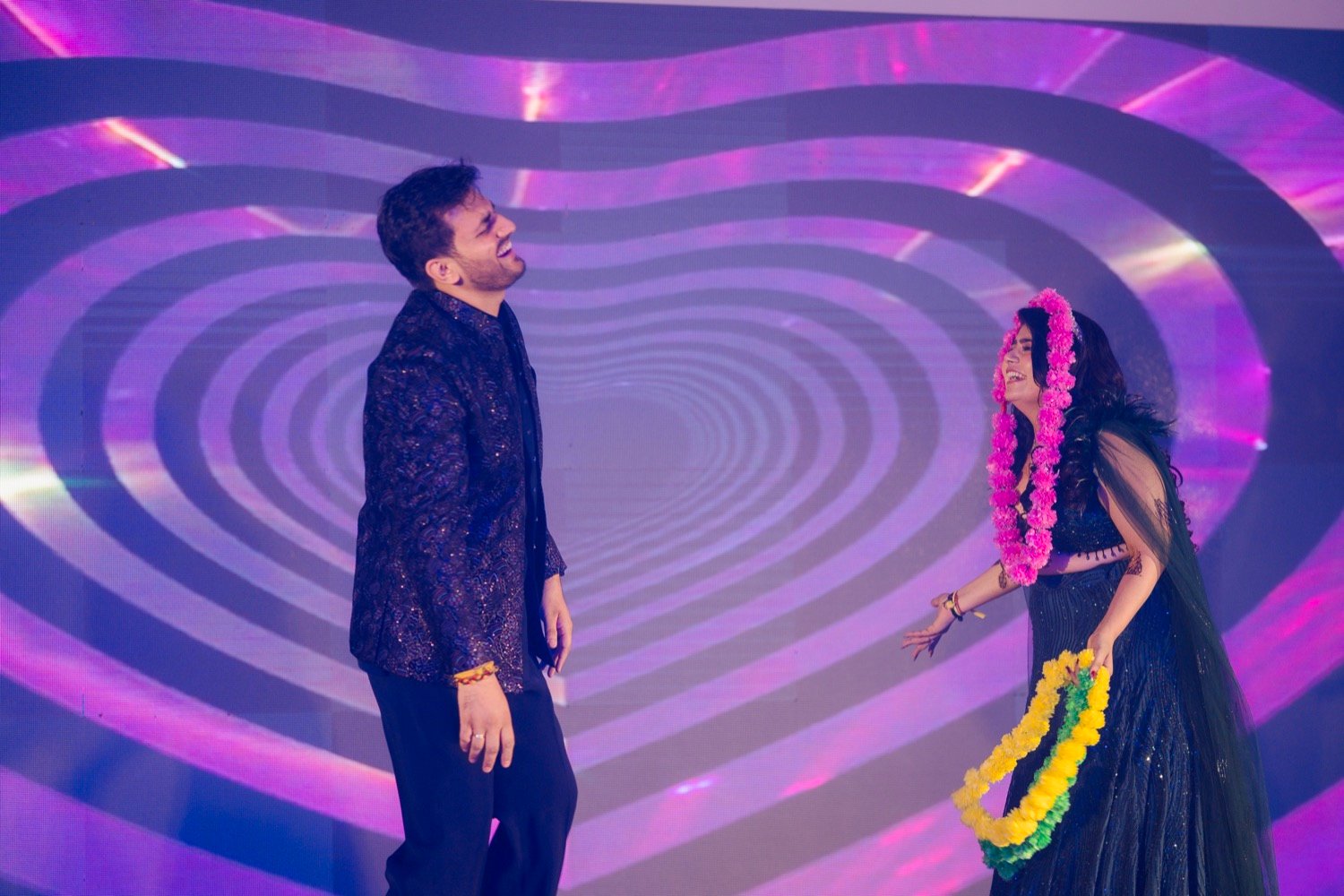 Anjali and Neeraj — the sangeet