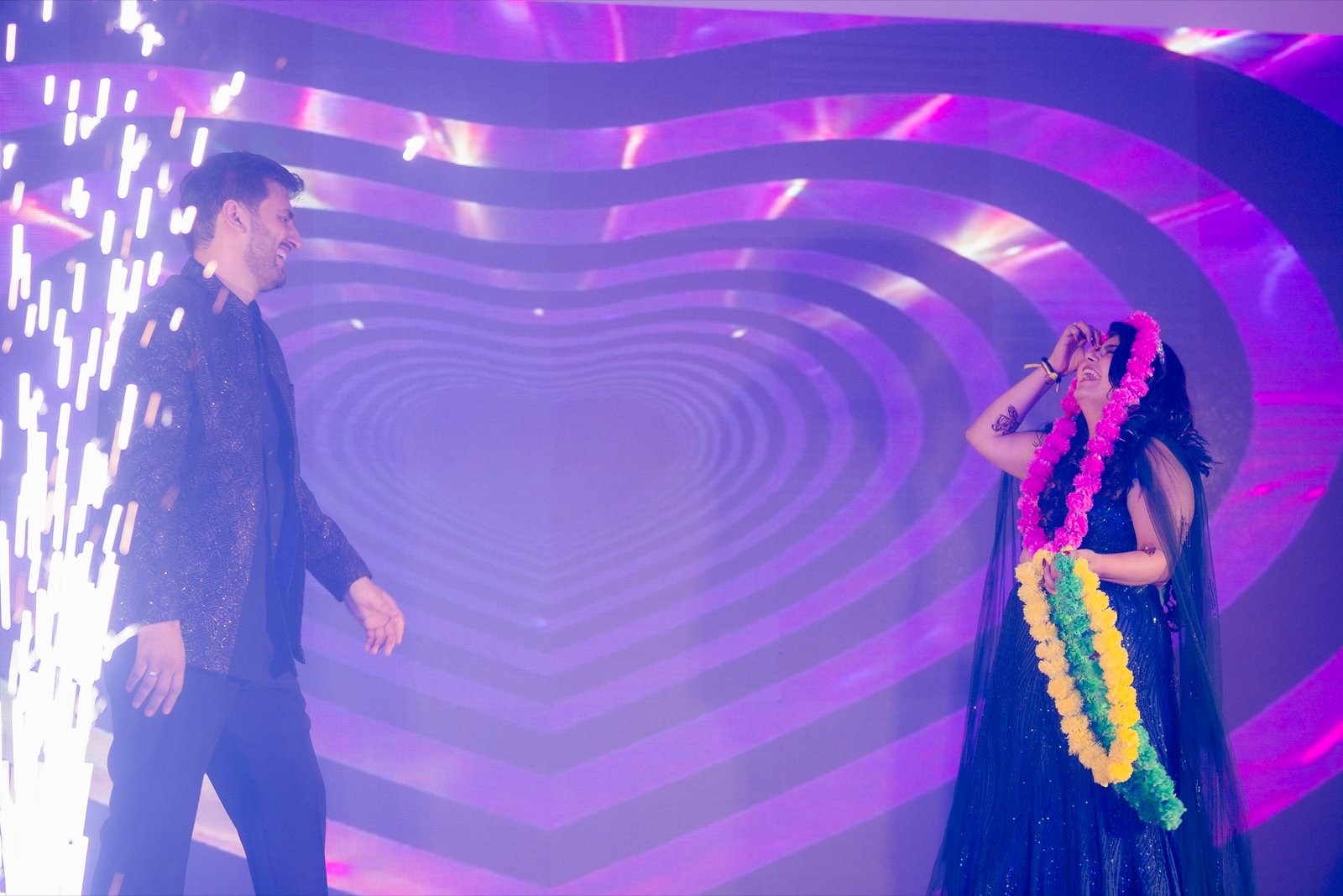 Anjali and Neeraj — the sangeet