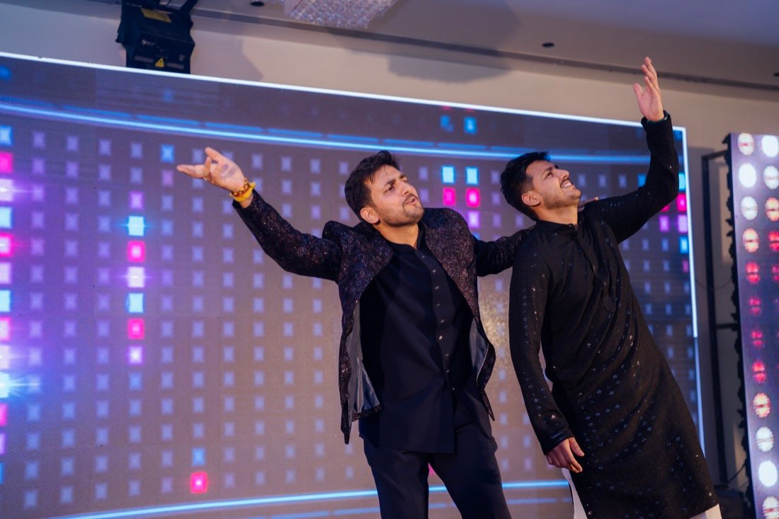 Anjali and Neeraj — the sangeet