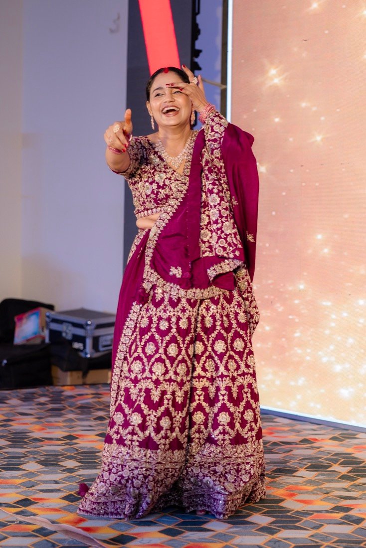 Anjali and Neeraj — the sangeet