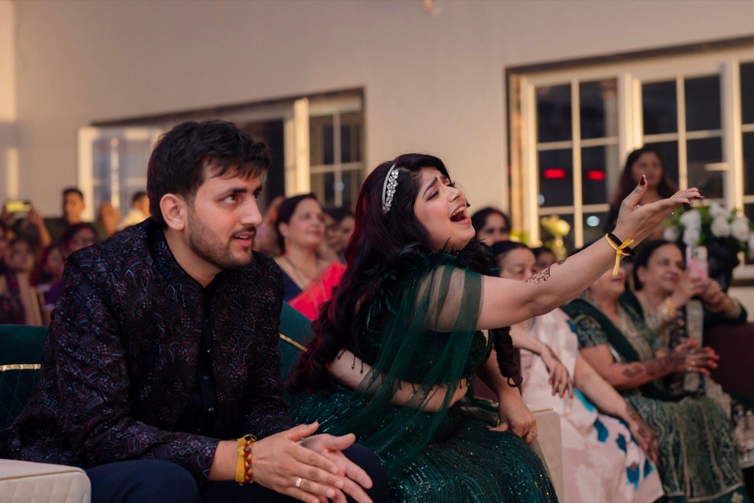 Anjali and Neeraj — the sangeet