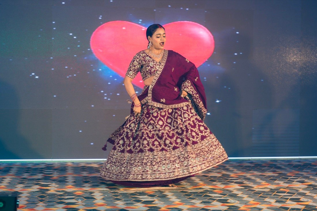 Anjali and Neeraj — the sangeet