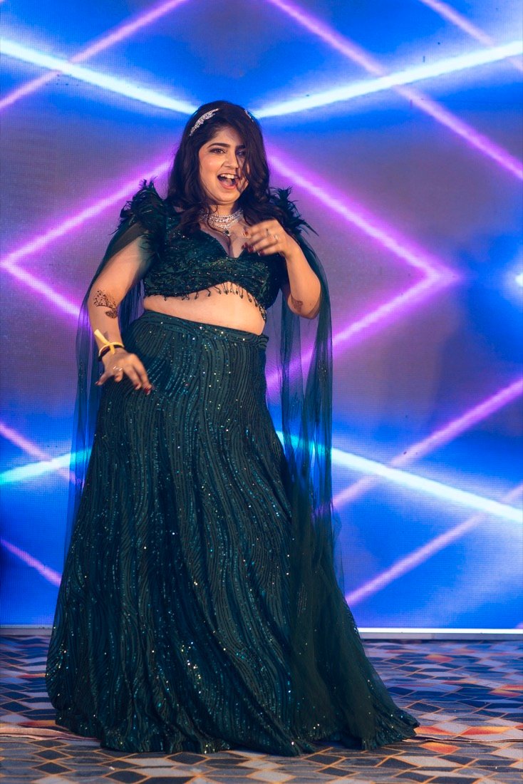 Anjali and Neeraj — the sangeet