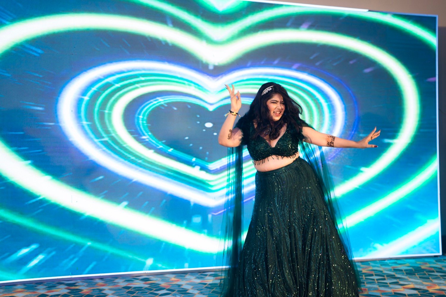 Anjali and Neeraj — the sangeet