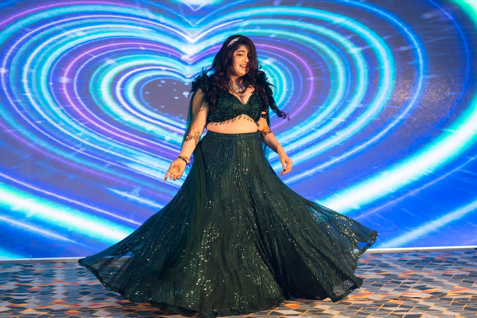 Anjali and Neeraj — the sangeet