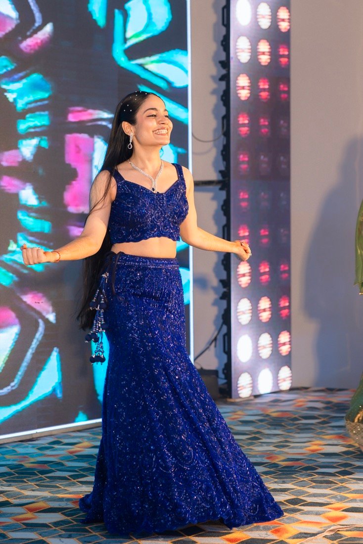 Anjali and Neeraj — the sangeet