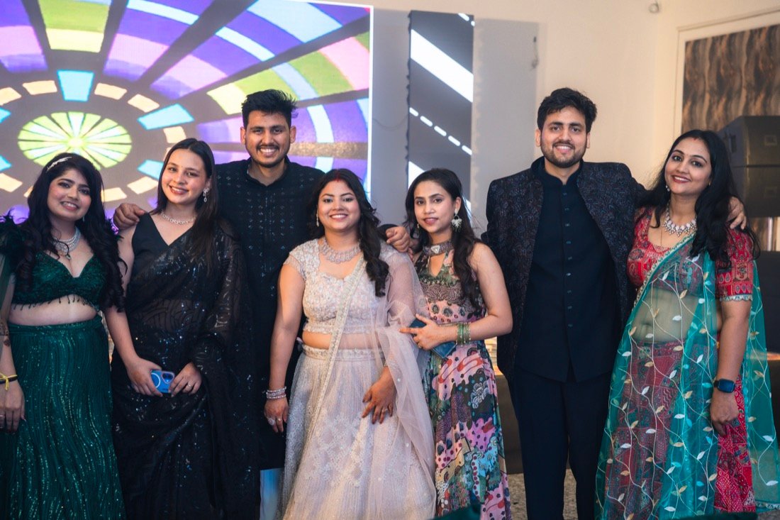 Anjali and Neeraj — the sangeet