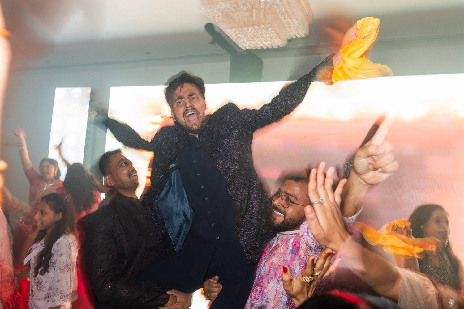 Anjali and Neeraj — the sangeet