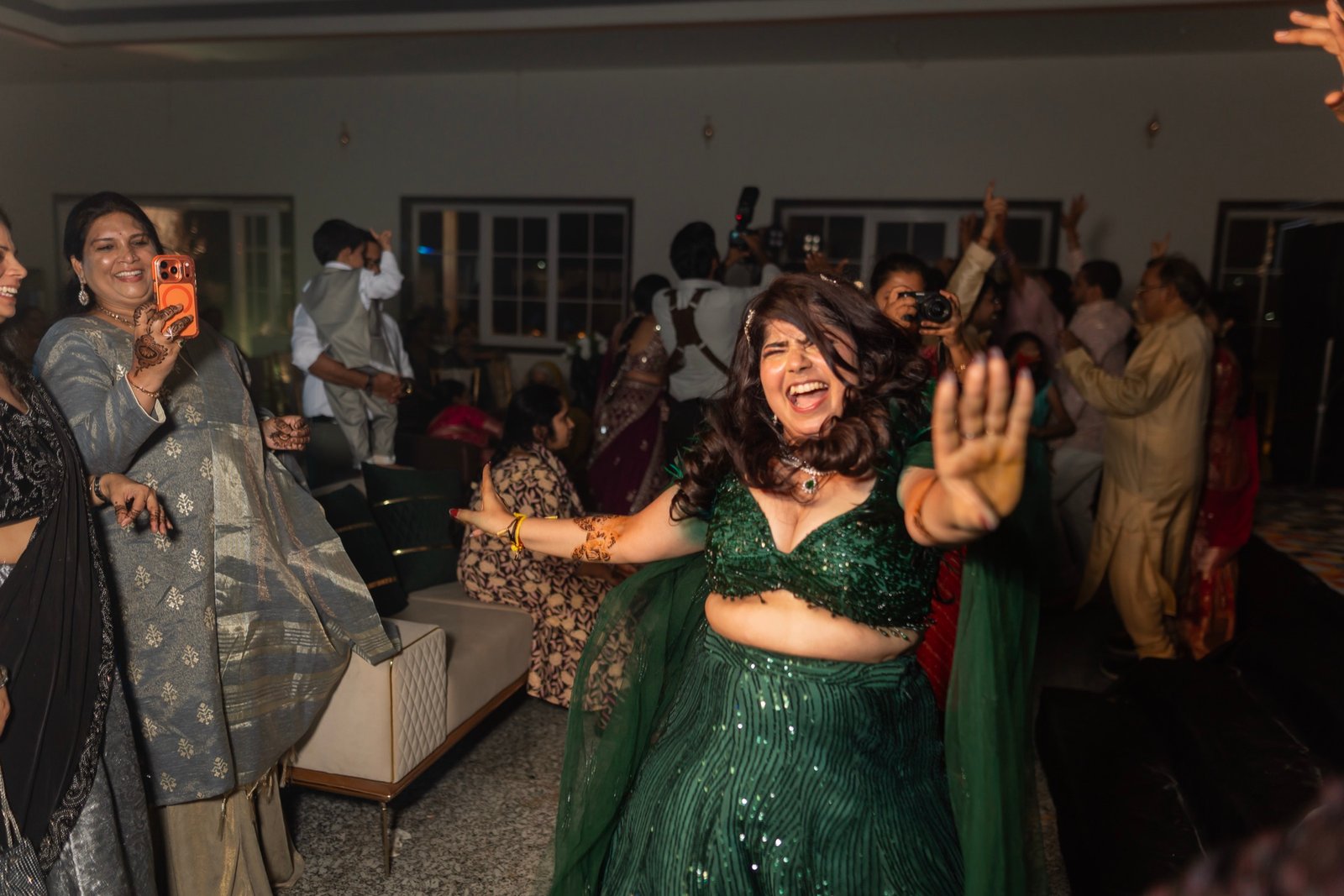 Anjali and Neeraj — the sangeet