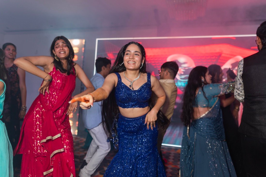 Anjali and Neeraj — the sangeet