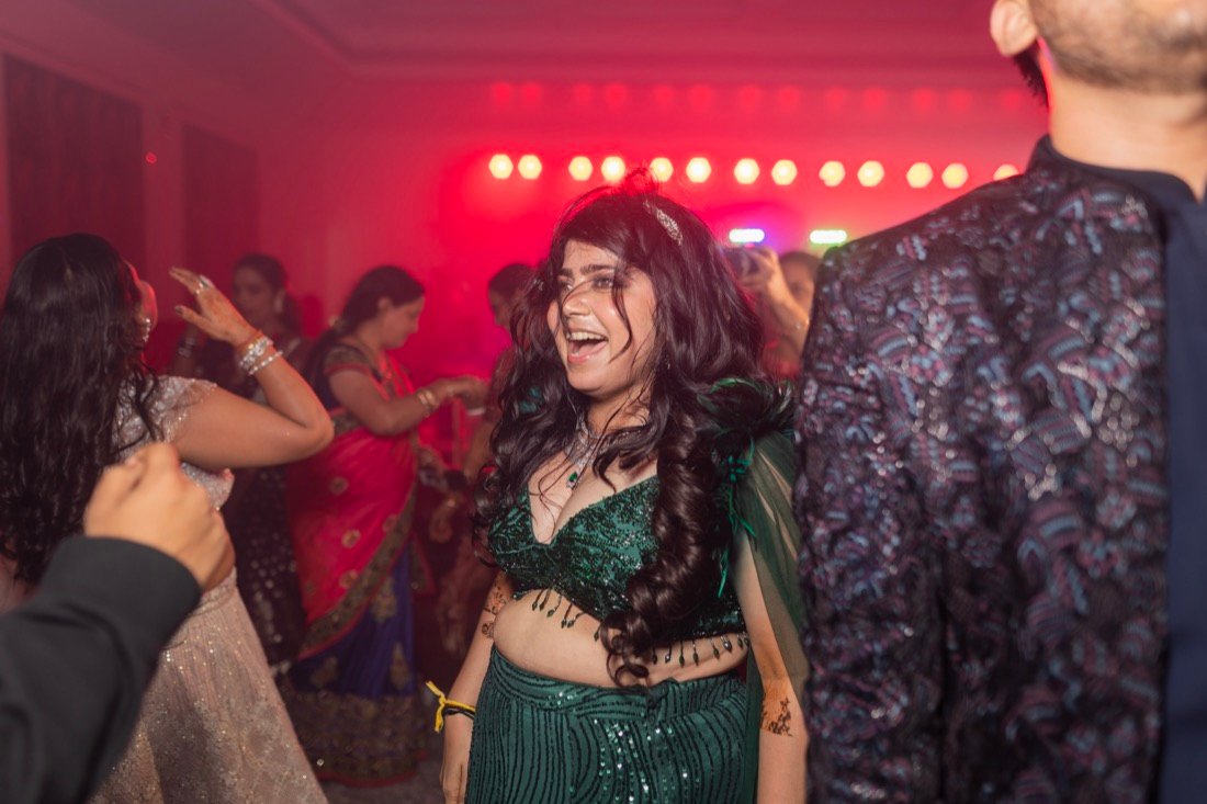 Anjali and Neeraj — the sangeet