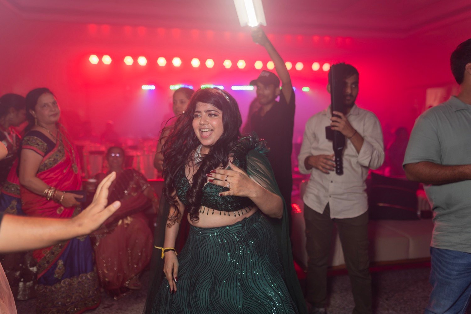 Anjali and Neeraj — the sangeet