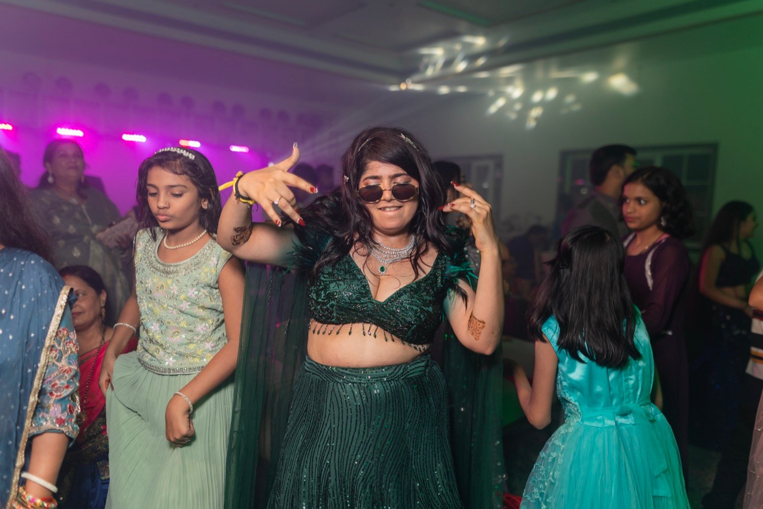 Anjali and Neeraj — the sangeet
