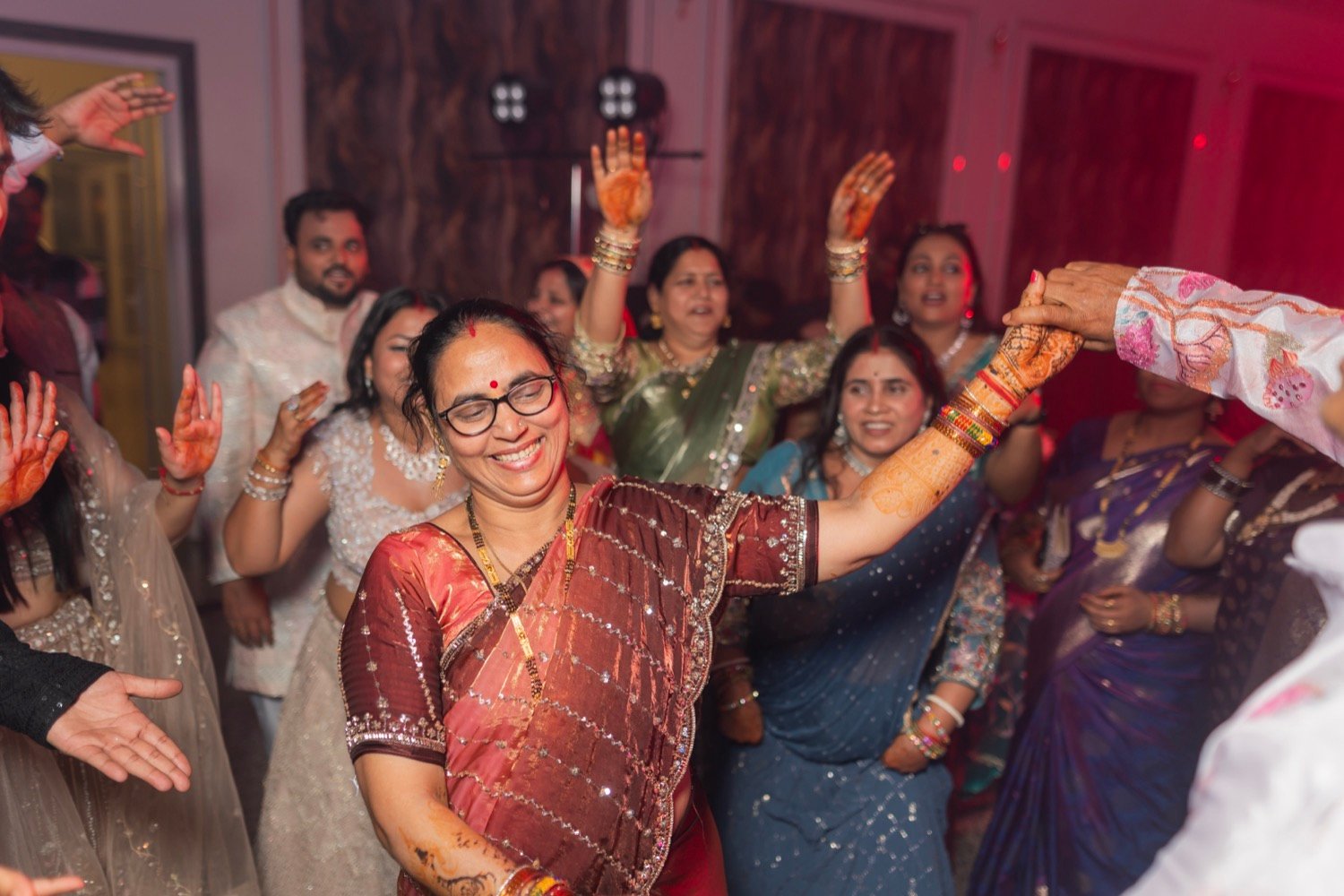 Anjali and Neeraj — the sangeet