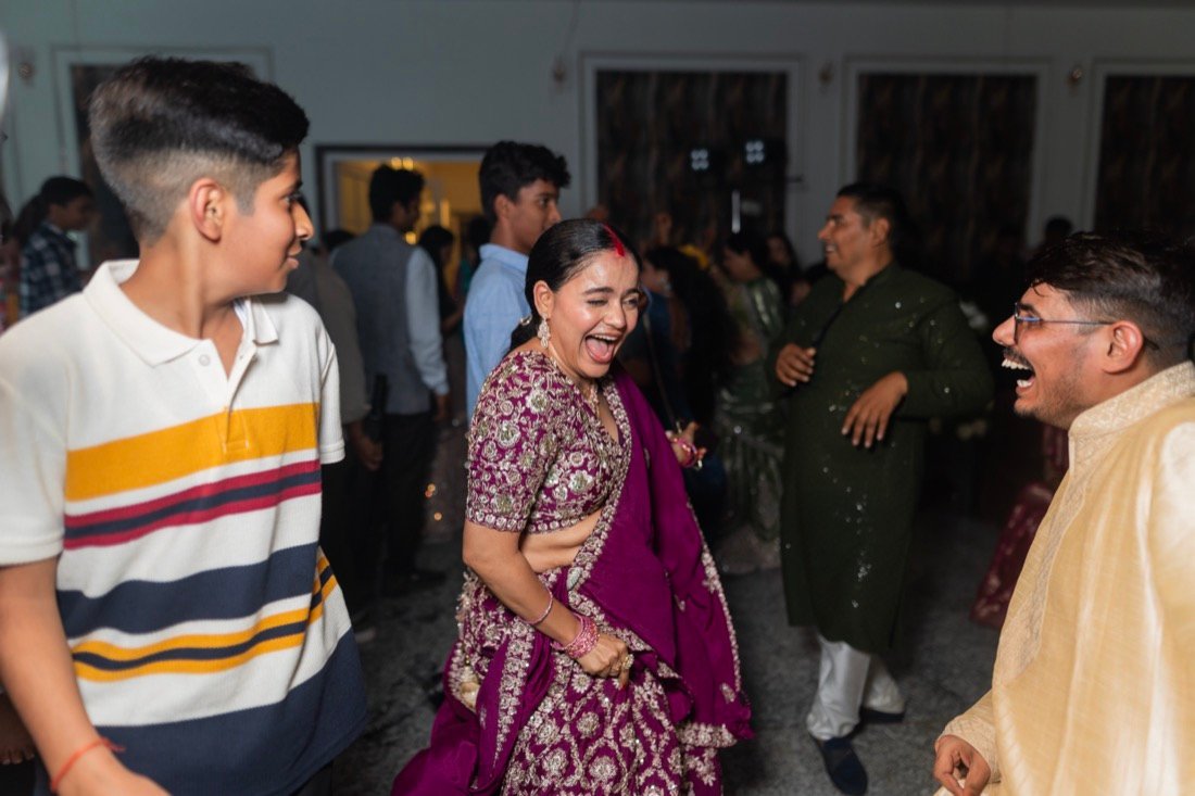 Anjali and Neeraj — the sangeet