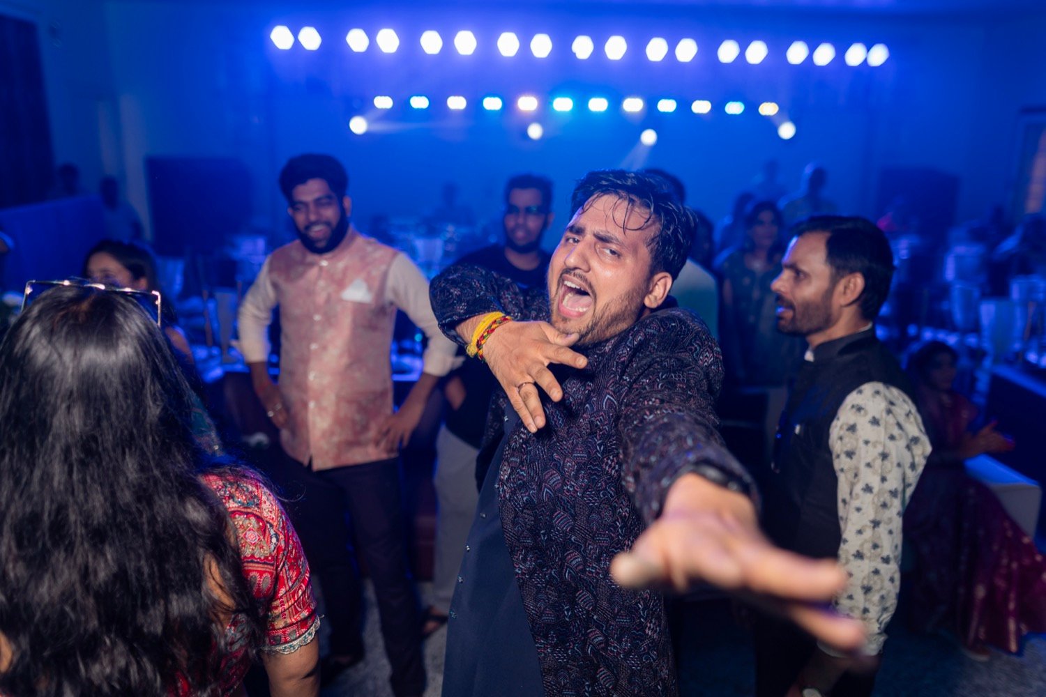Anjali and Neeraj — the sangeet
