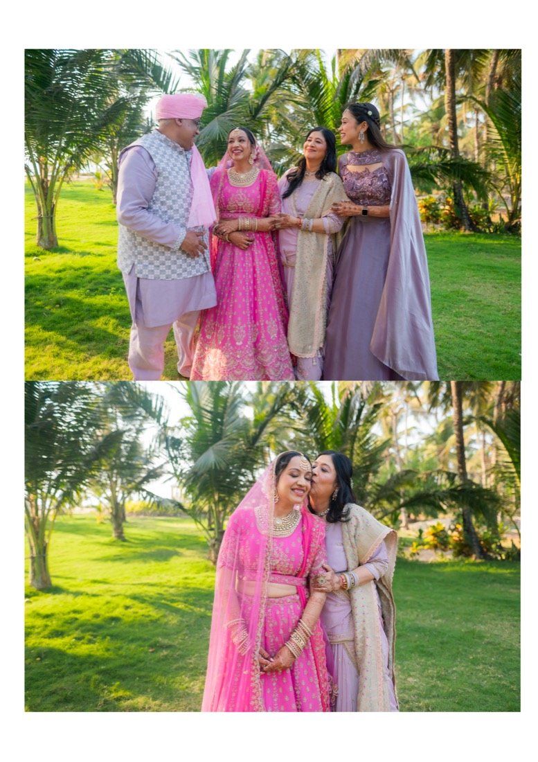 Achaman and Saumya — the wedding day