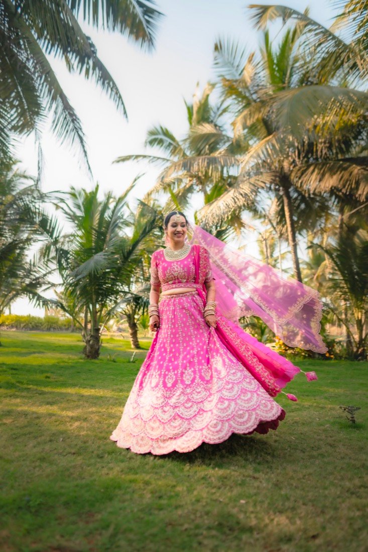 Achaman and Saumya — the wedding day