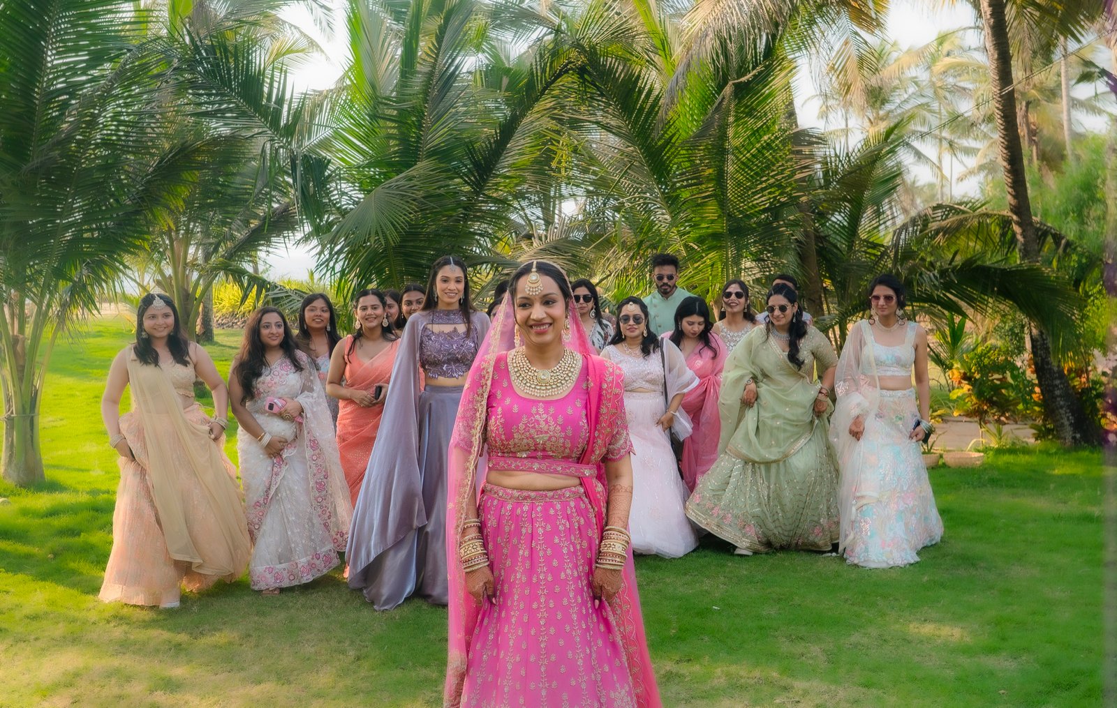 Achaman and Saumya — the wedding day