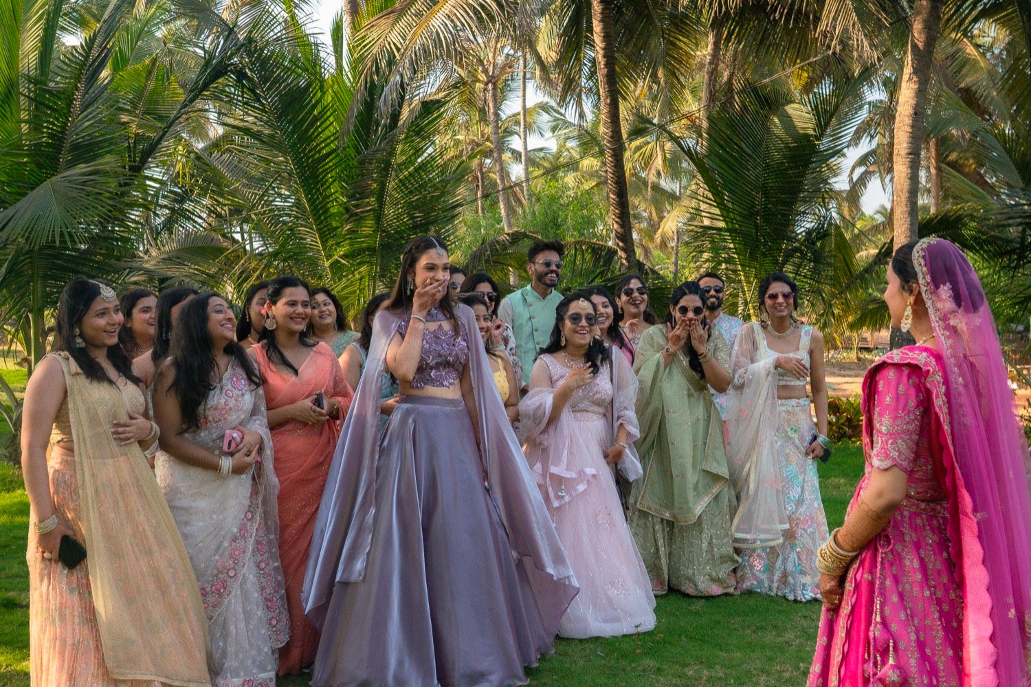 Achaman and Saumya — the wedding day