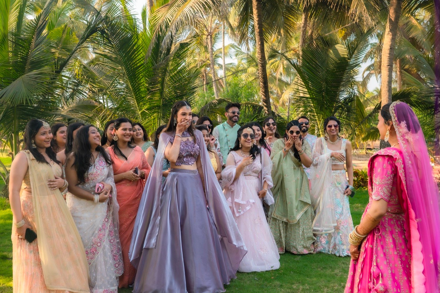 Achaman and Saumya — the wedding day