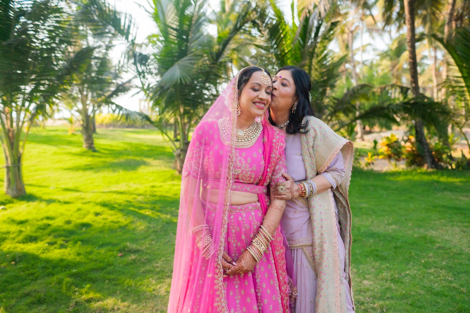 Portraits of Achaman and Saumya