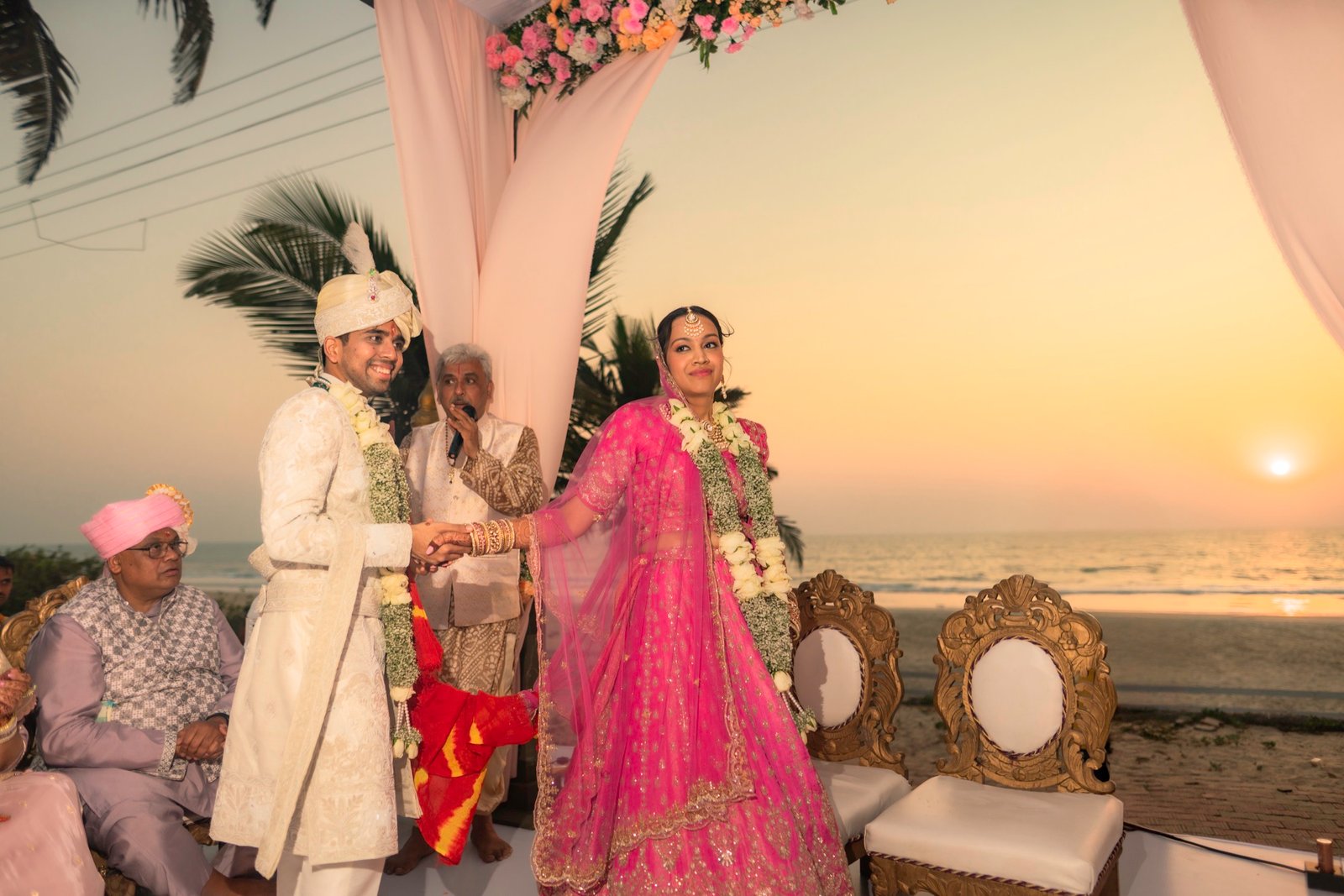 Achaman and Saumya — the wedding day