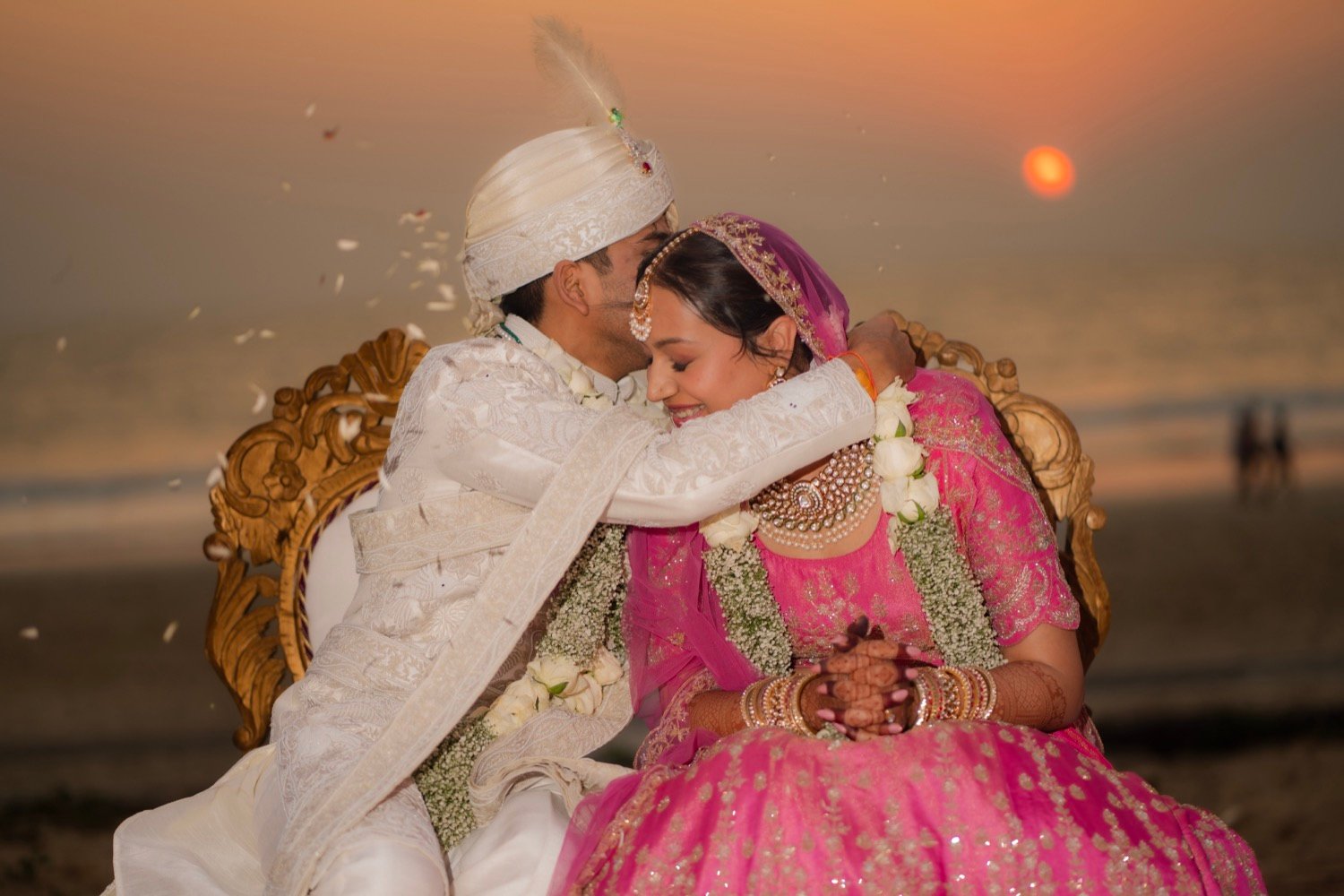 Achaman and Saumya — the wedding day