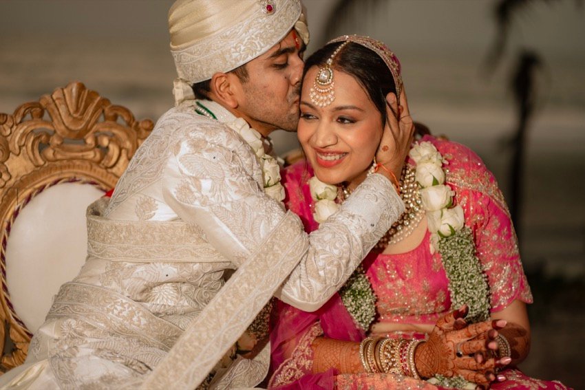 Achaman and Saumya — the wedding day