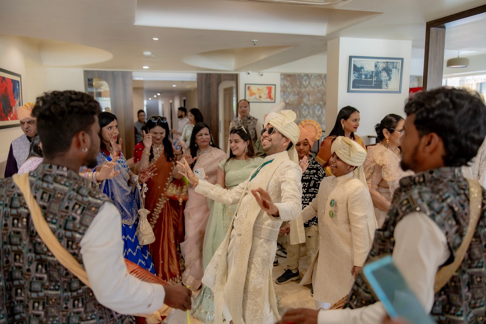 Achaman and Saumya — the wedding day