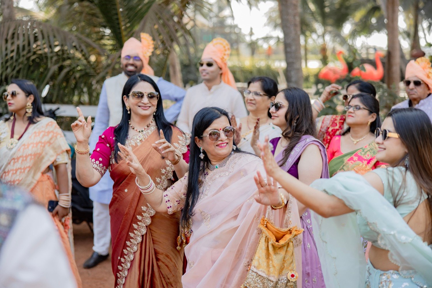 Achaman and Saumya — the wedding day