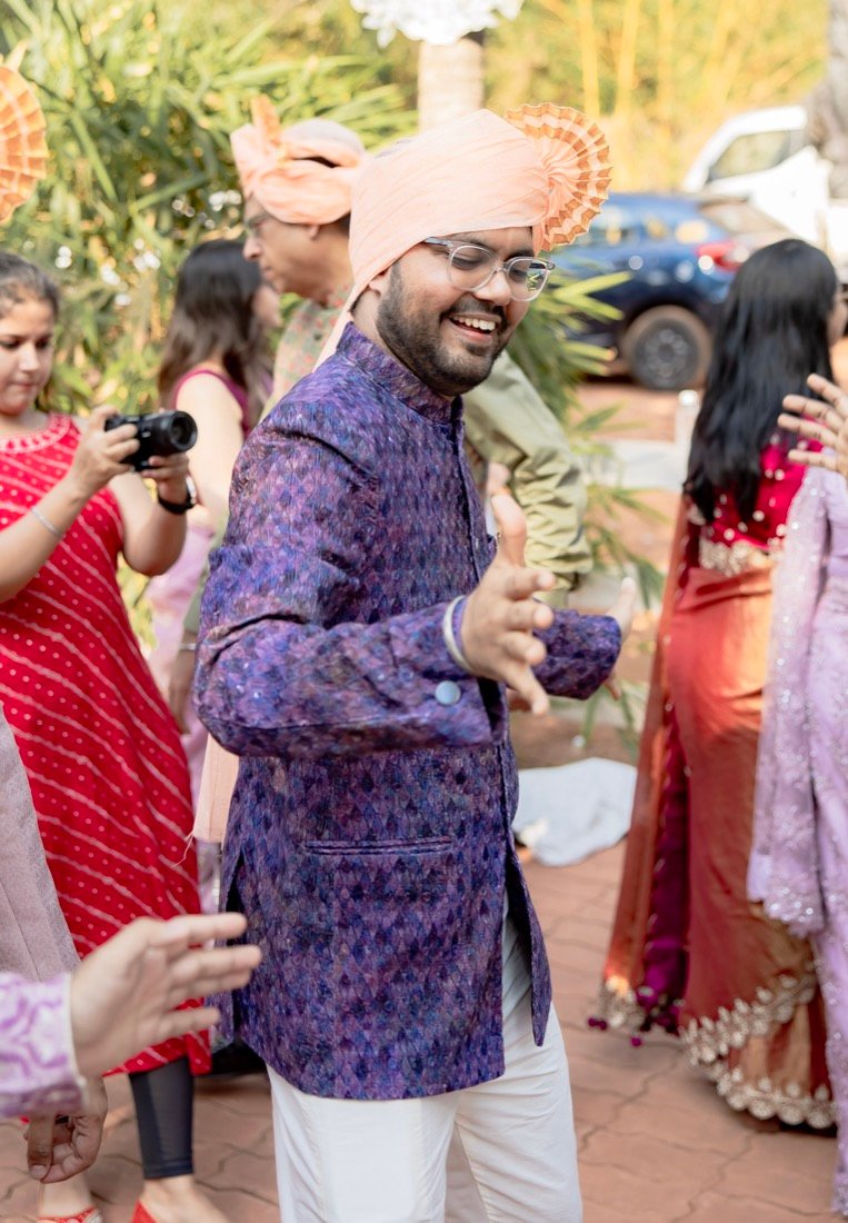 Achaman and Saumya — the wedding day