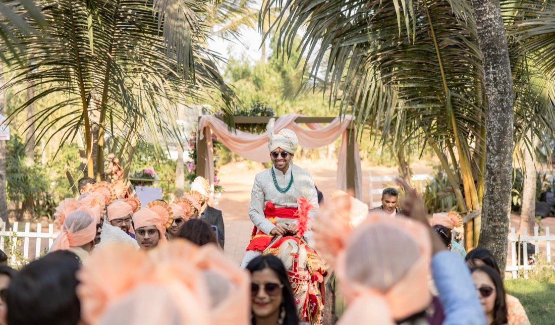 Achaman and Saumya — the wedding day