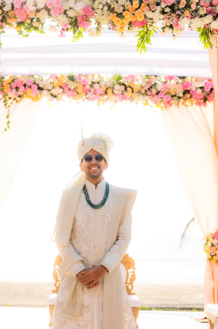 Achaman and Saumya — the wedding day