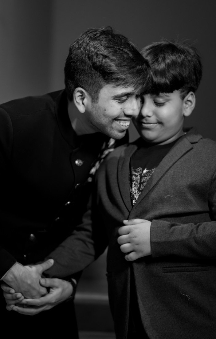 Achaman and Saumya — the sangeet