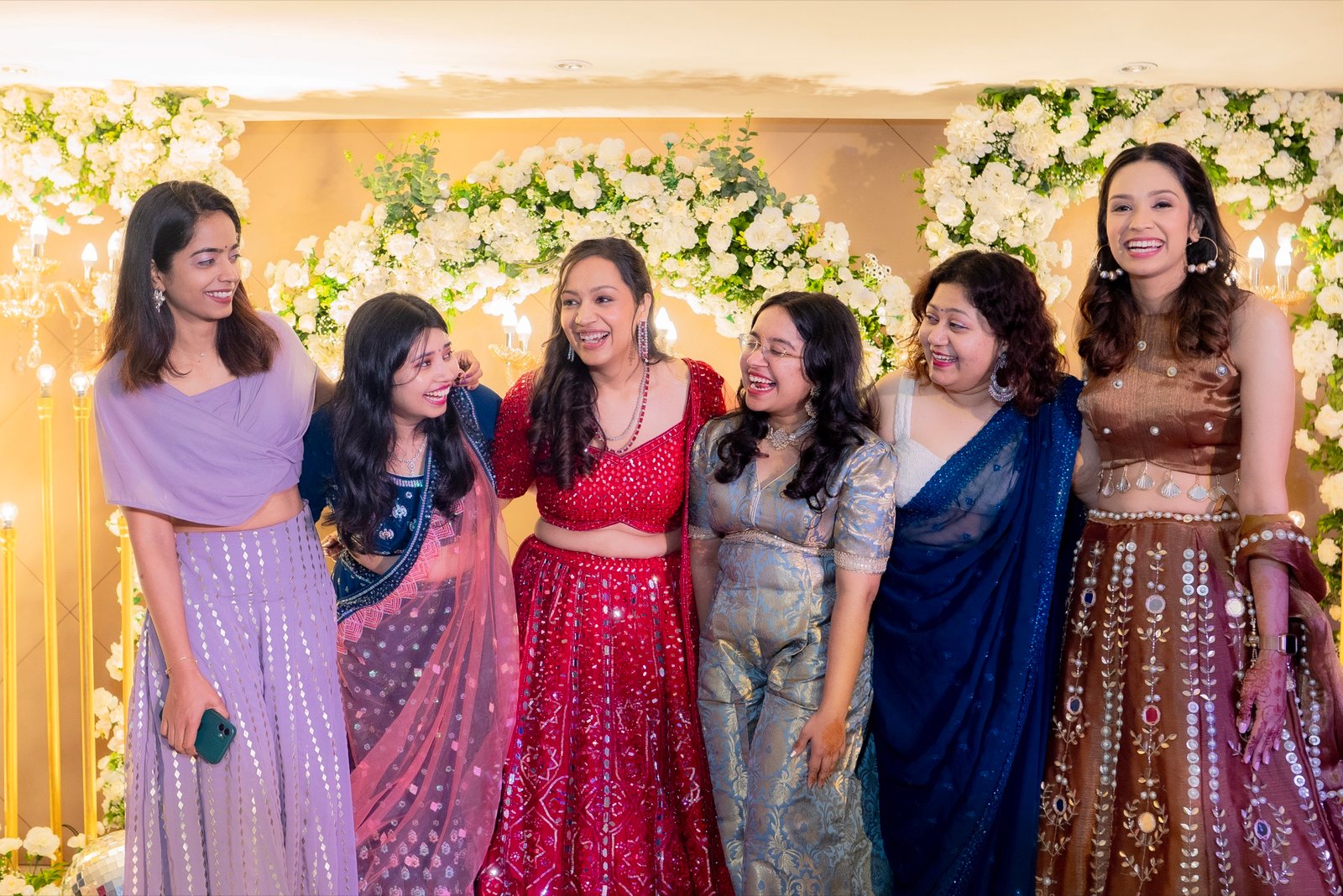 Achaman and Saumya — the sangeet