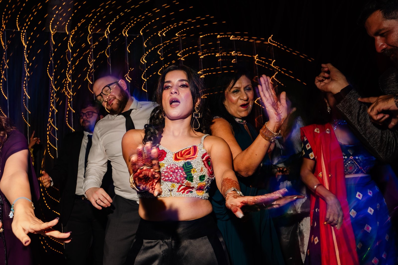 Bhavna and Przemo — the cocktail evening