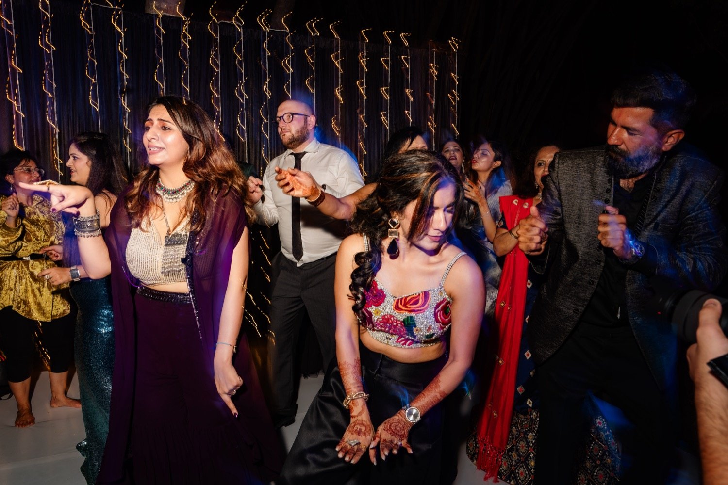 Bhavna and Przemo — the cocktail evening