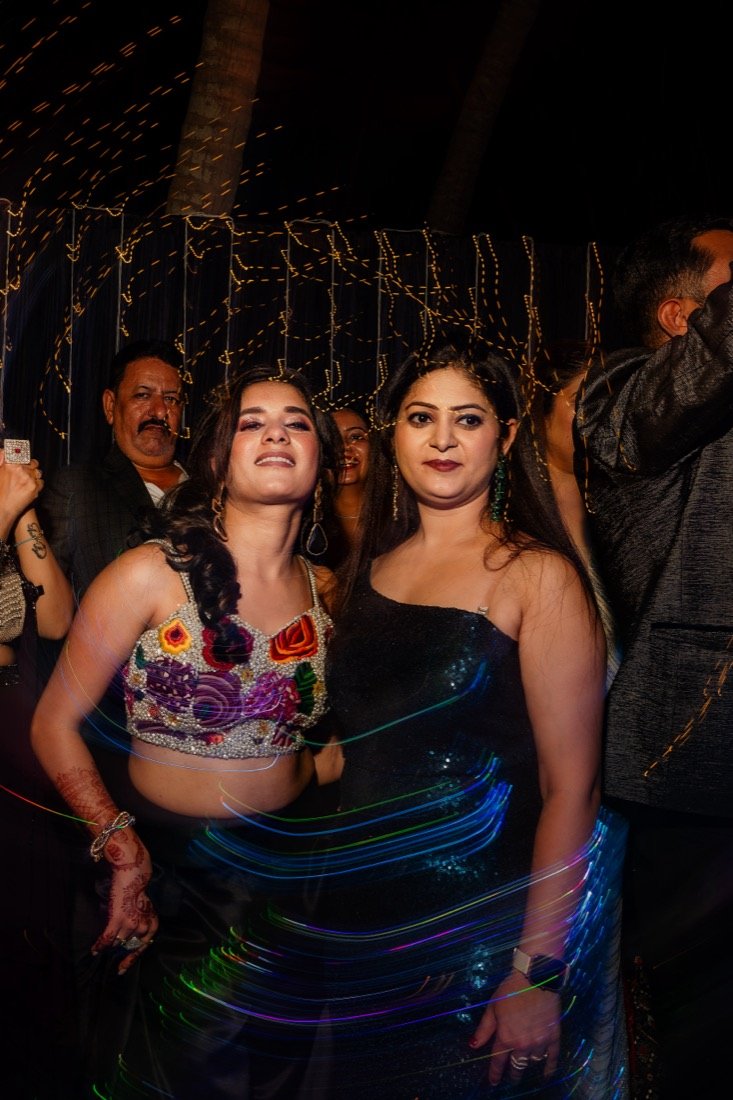 Bhavna and Przemo — the cocktail evening