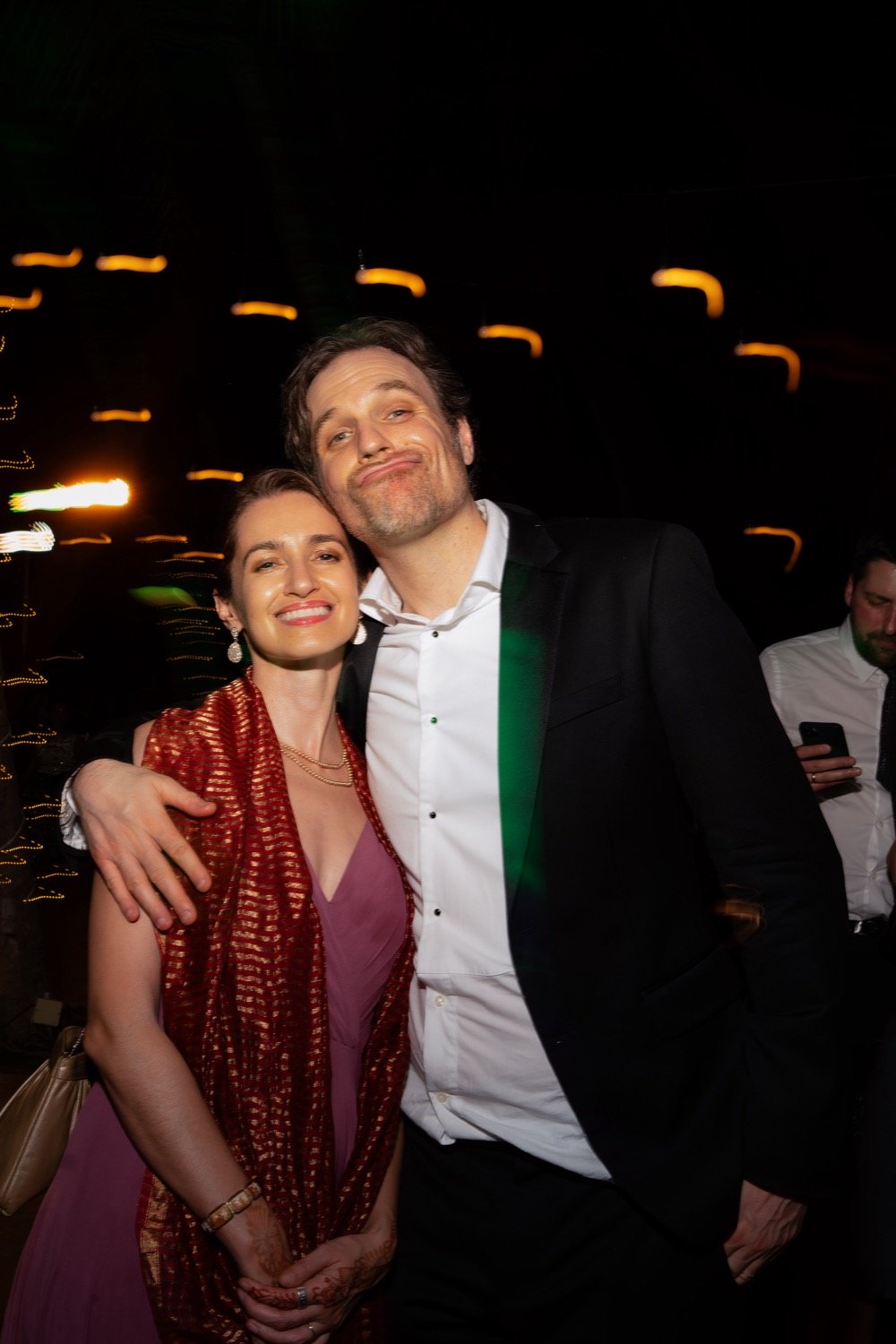Bhavna and Przemo — the cocktail evening