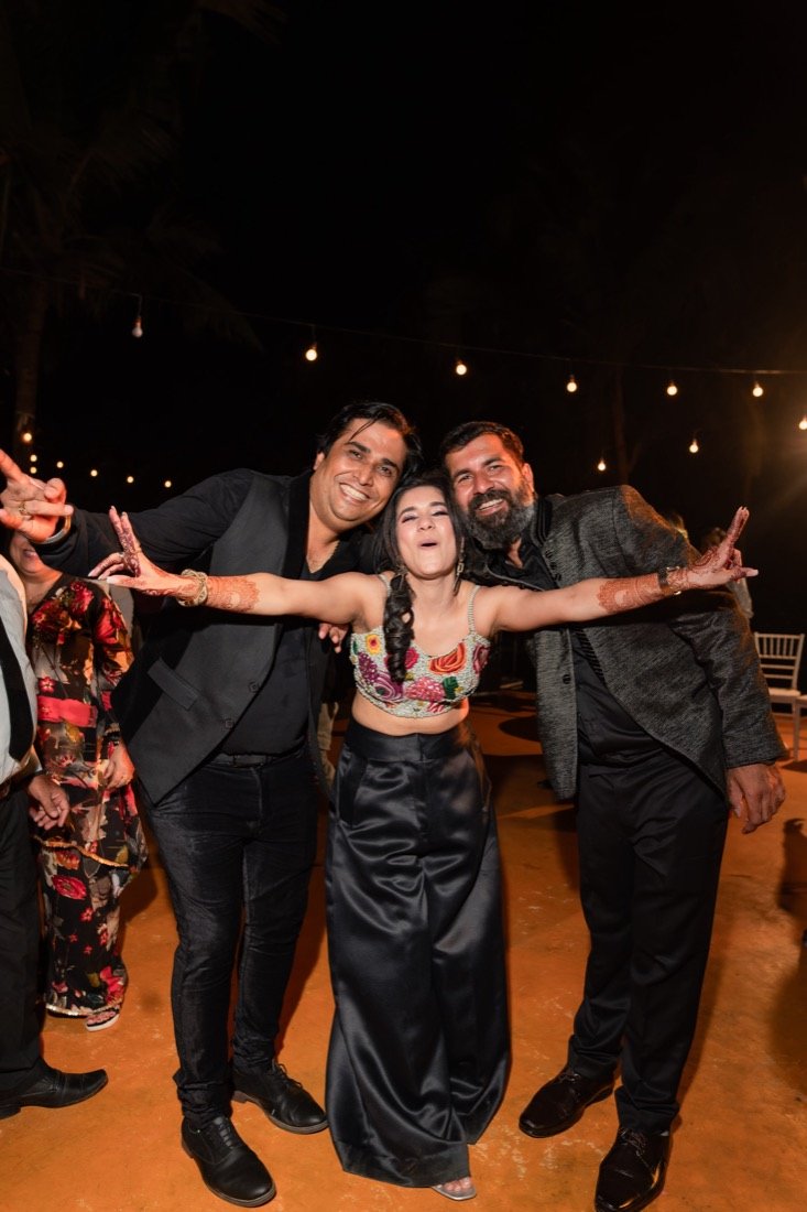 Bhavna and Przemo — the cocktail evening