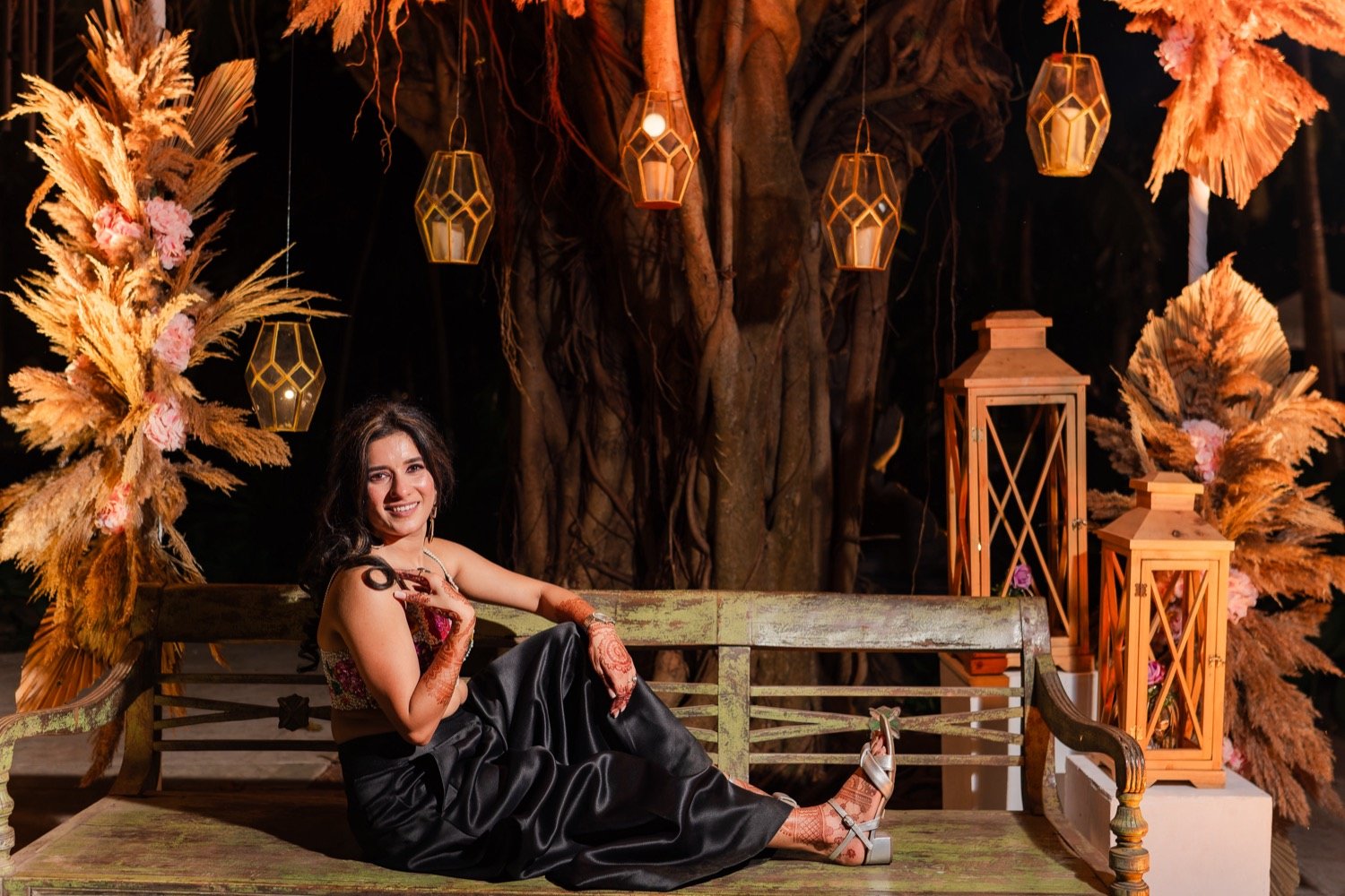 Bhavna and Przemo — the cocktail evening