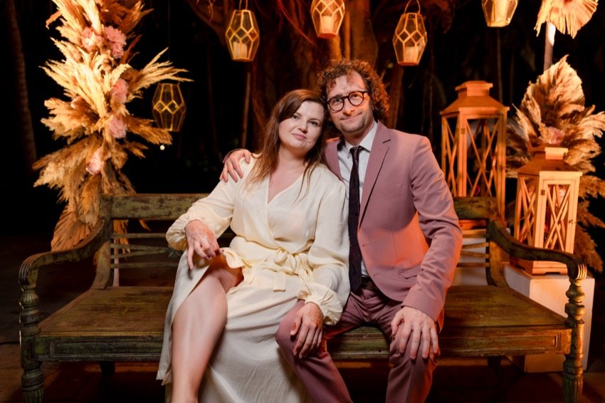 Bhavna and Przemo — the cocktail evening
